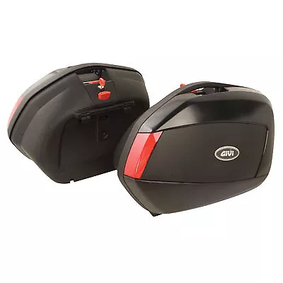$483.67 • Buy Givi Plx532 Suzuki Dl650 V-strom Rack 2004 > 11 Rack + V35 Side Case Pannier Set